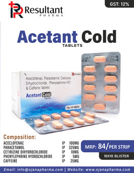 Acetant cold - Ojana Pharmaceutical